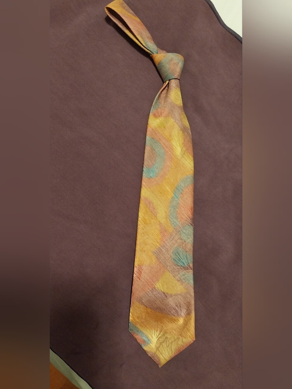 Made In Italy Colourful Silk Tie